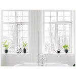 Mirror Cabinet Double Door Wall Mounted Modern Storage