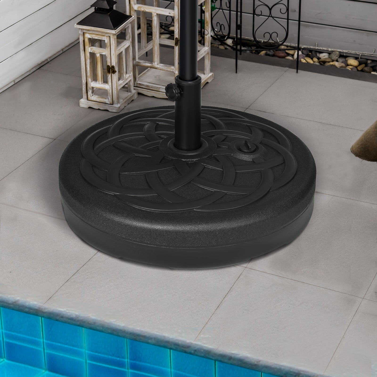 Parasol Base 25kg Water Or 35kg Sand Filled