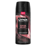 Body Spray Fine Fragrance Collection Cocoa Velvet For Men 150ml, 3 Pack | Set of 3