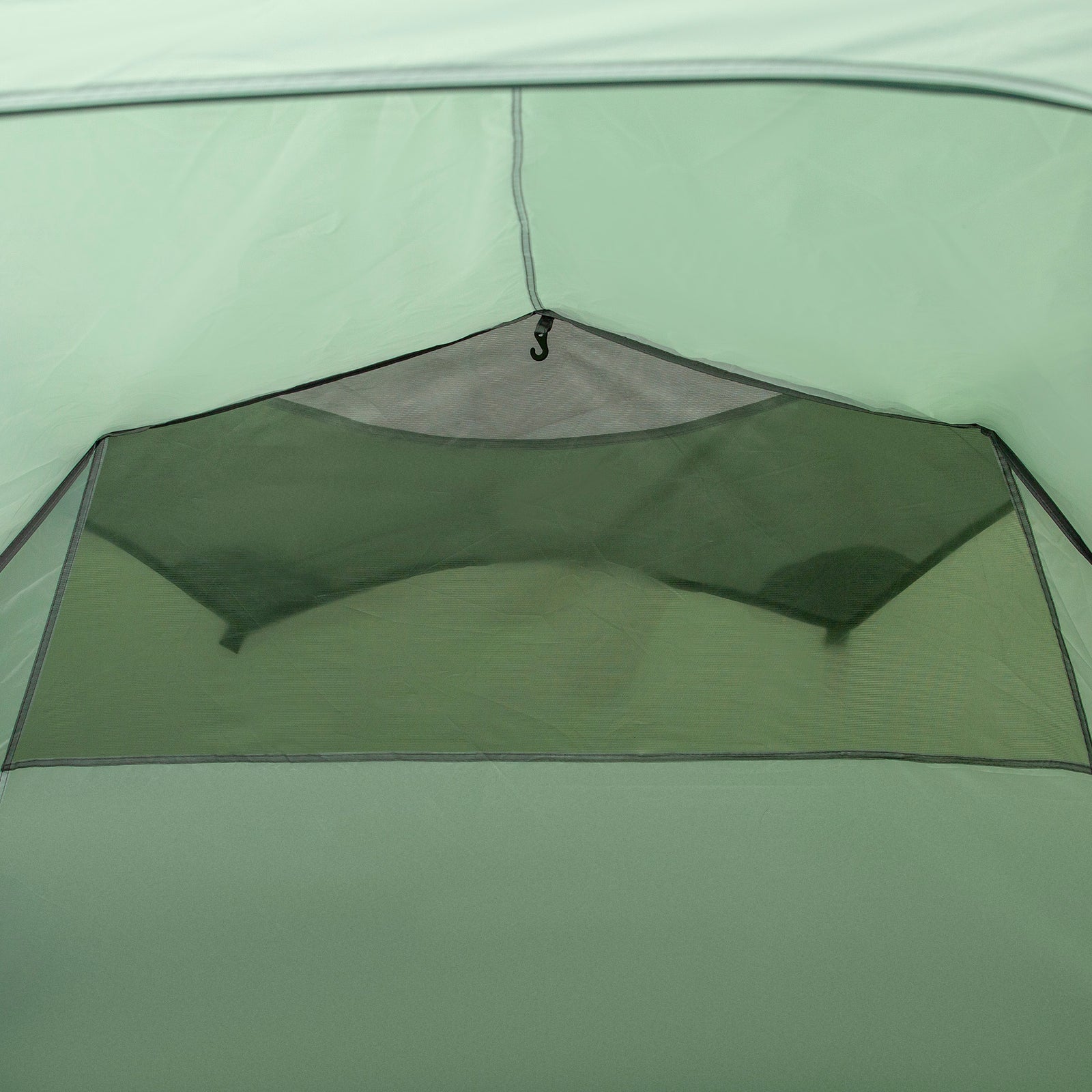 3 Man Camping Tent 2 Rooms Porch Vents Weather-resistant | Green
