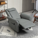 Kneading Massage Recliner Chair Breathable Leather