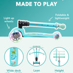 Teeny Fold 3 Wheel Scooter | Ocean