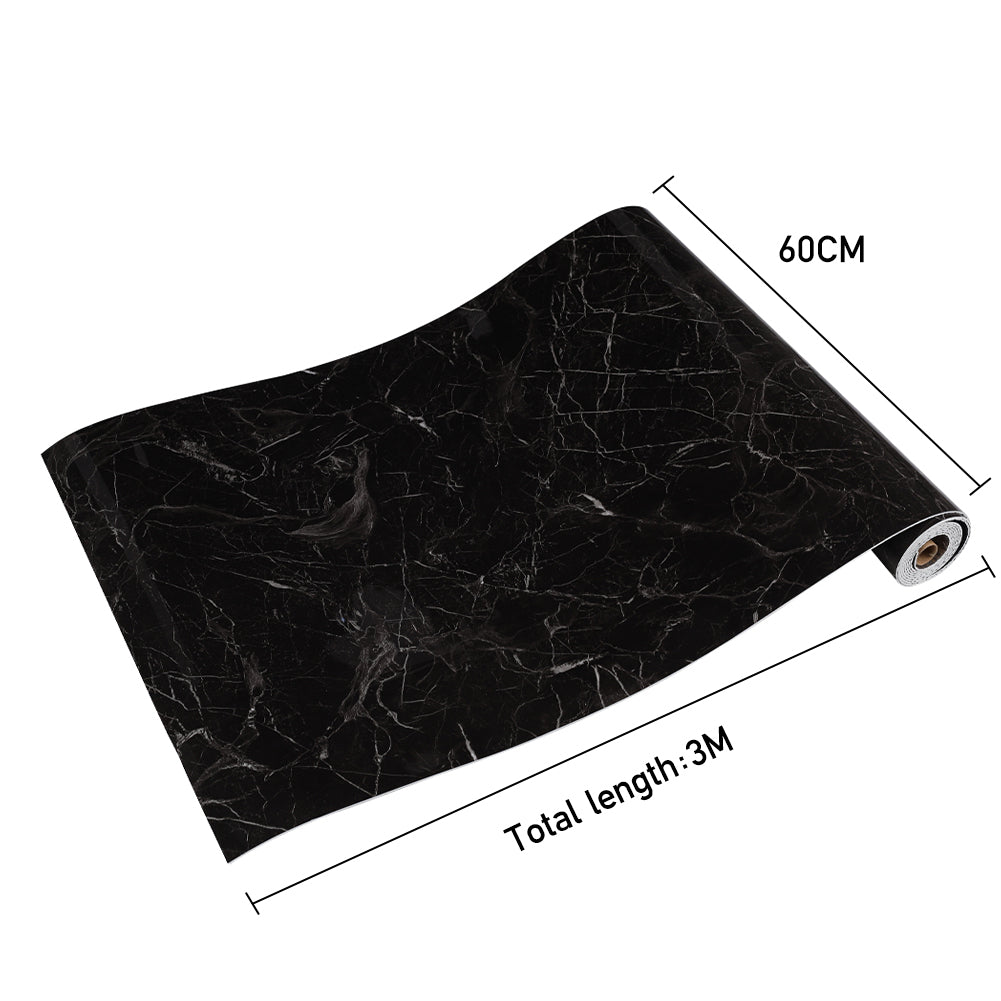 3m Black Marble Contact Wallpaper Self Adhesive