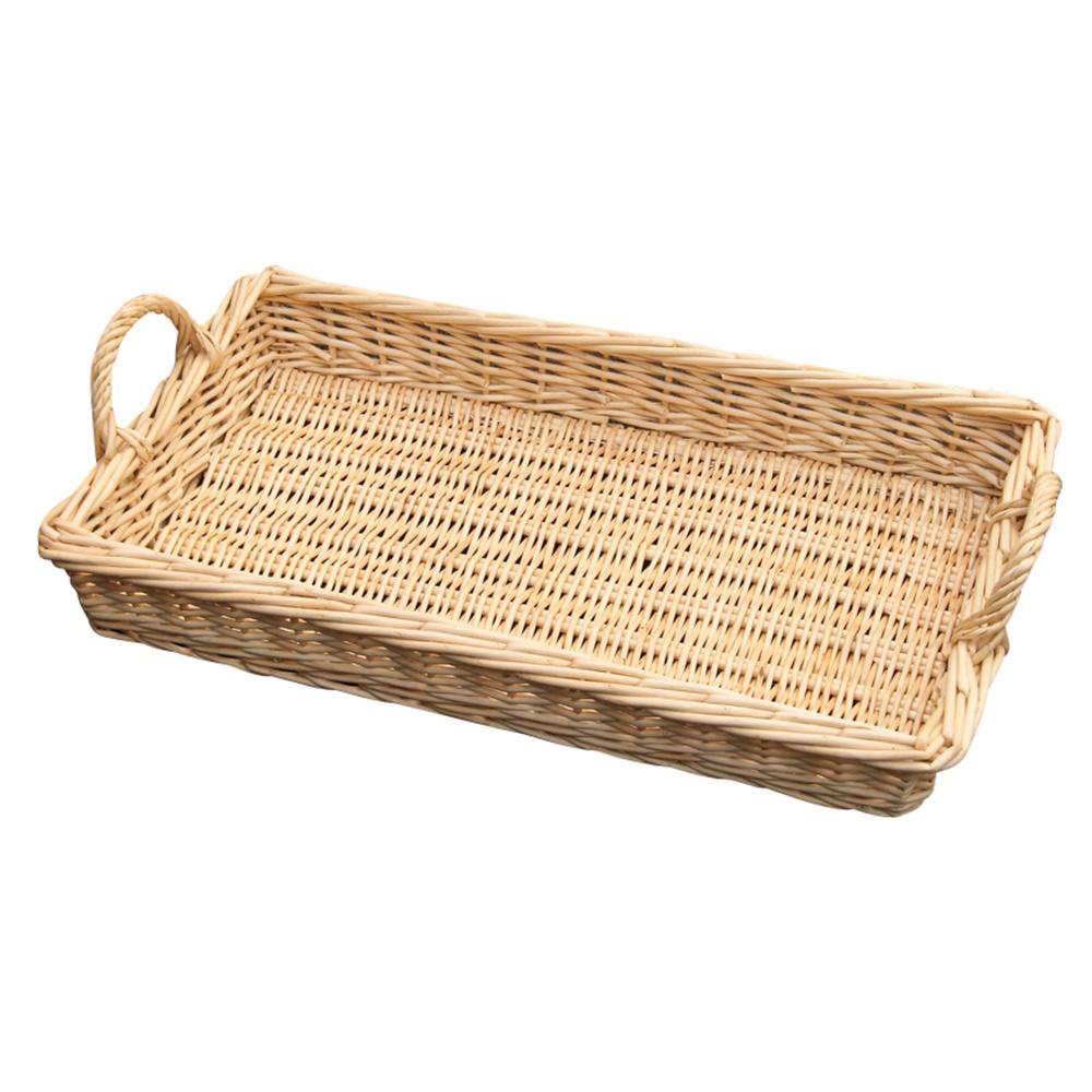 Wicker Large Caterers Serving Tray