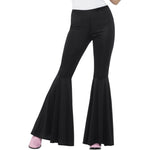 Flared Trousers, Ladies | Small/Medium | Black