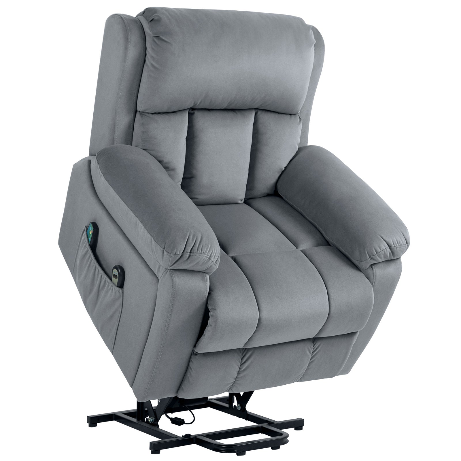 Lift Chair Riser Recliner W/ Vibration Heat