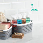 8l Ulana Woven Basket - Grey