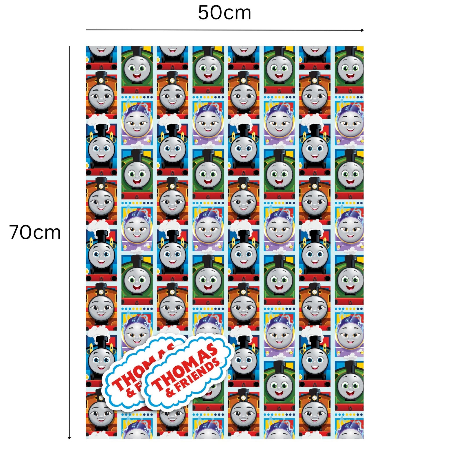 2 Sheets & 2 Tags Wrapping Paper