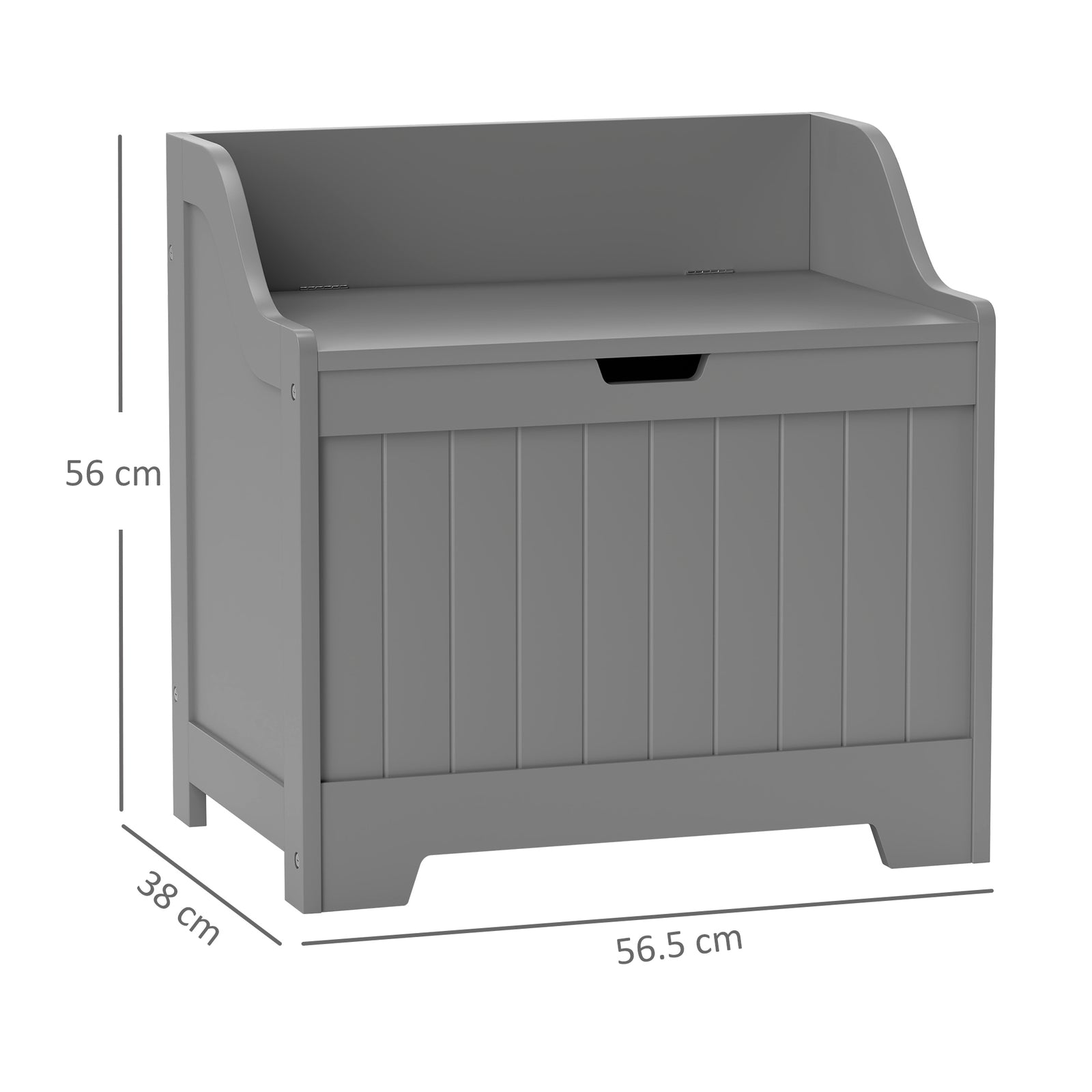 Storage Trunk With Safety Hinge For Living Room, 56.4cm | One Size