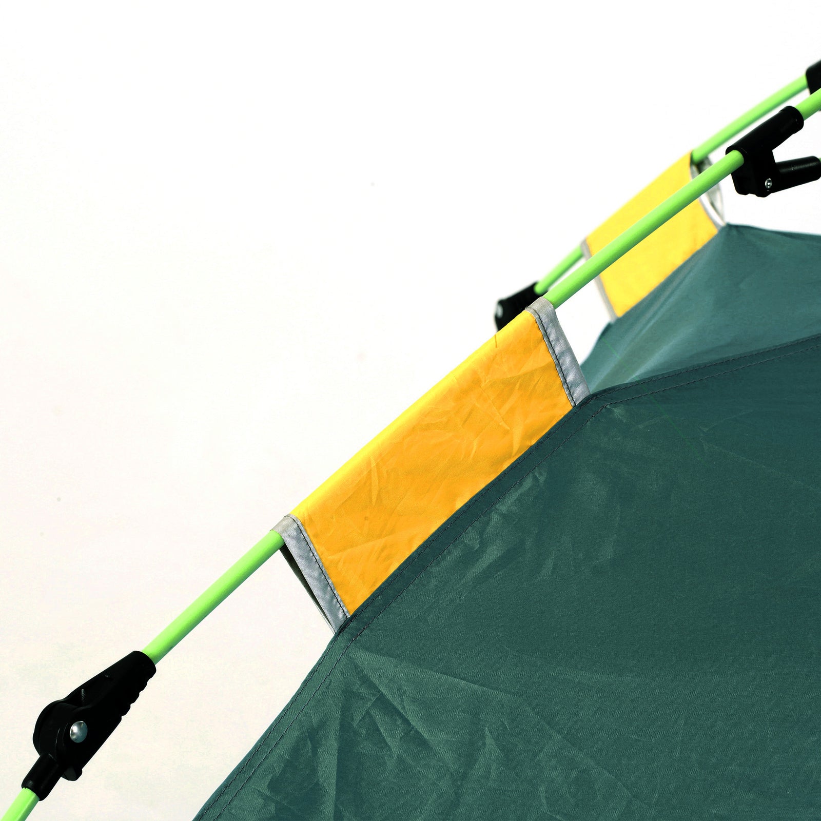 2 Man Pop-up Beach Tent Sun Shade Shelter Hut W/windows,door | Green