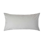Continental Egyptian Cotton Pillowcase 200 Tc | 40 x 80cm | Silver Grey