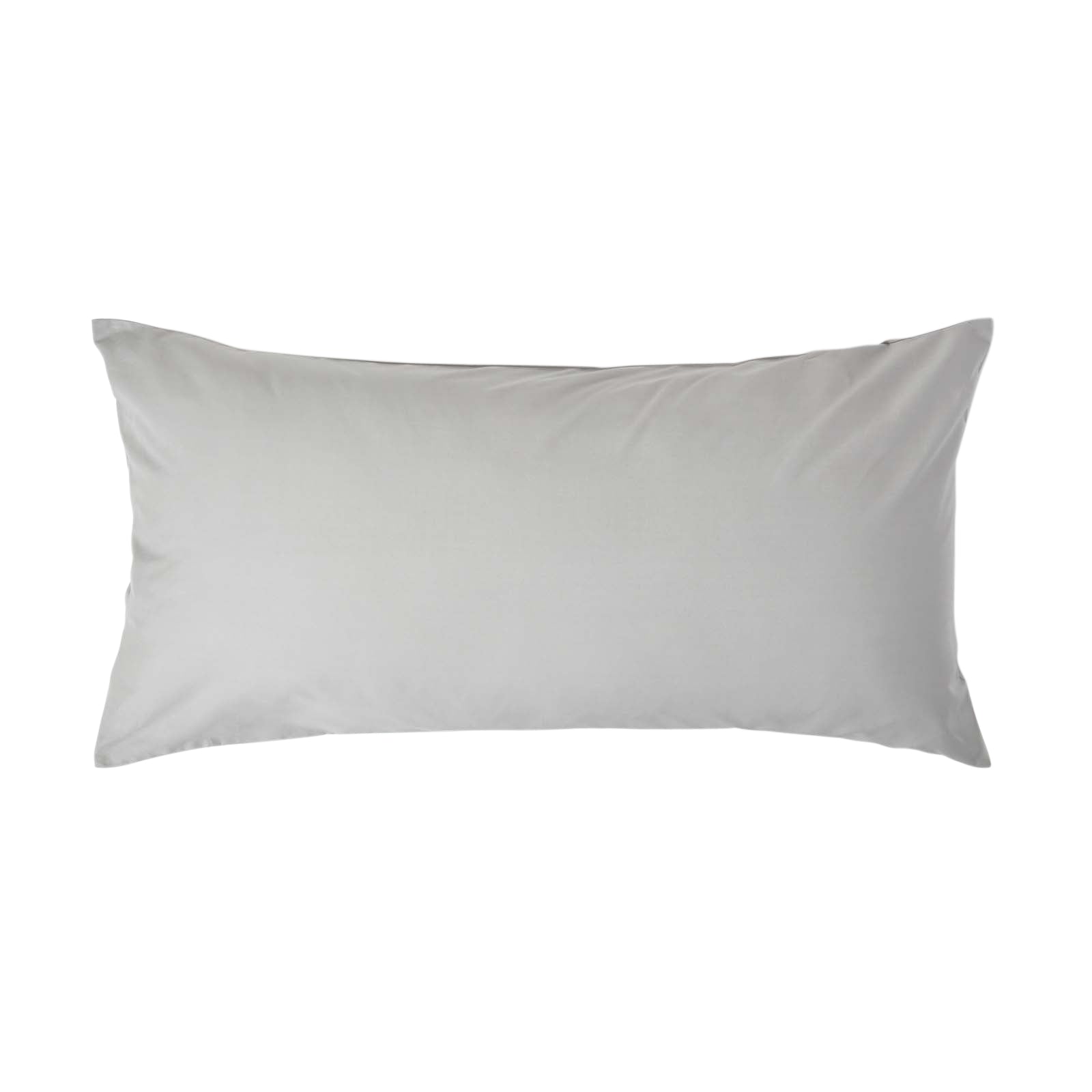 Continental Egyptian Cotton Pillowcase 200 Tc | 40 x 80cm | Silver Grey
