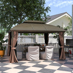 3.65x3m Hardtop Steel Gazebo