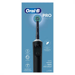 Vitality Pro Rechargeable Electric Toothbrush With 1 Brush Head, Black