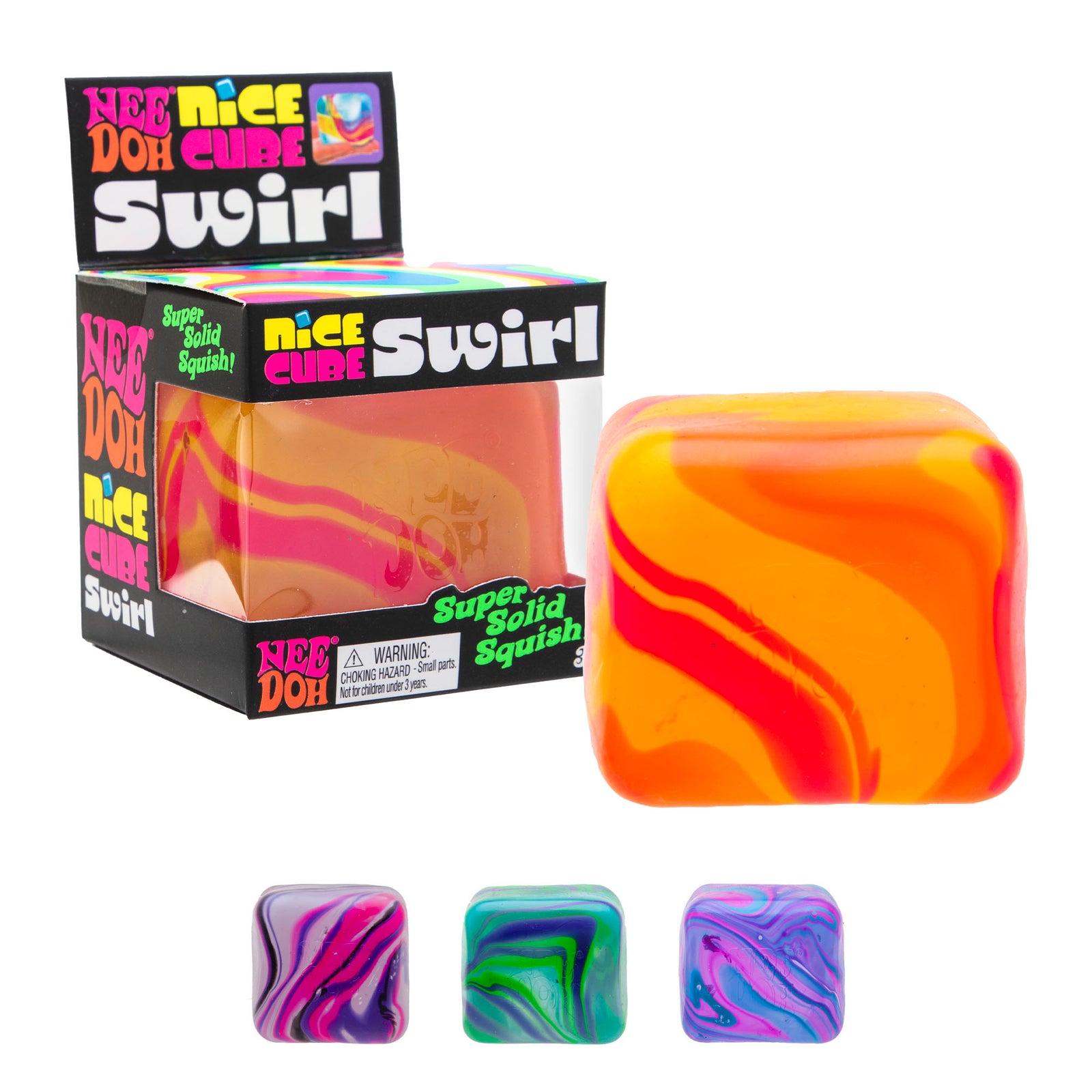 Needoh Nice Cube Swirl - Squishy Fidget Toy