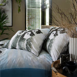Penguin Huddle 100% Cotton Duvet Cover Set | Single | White