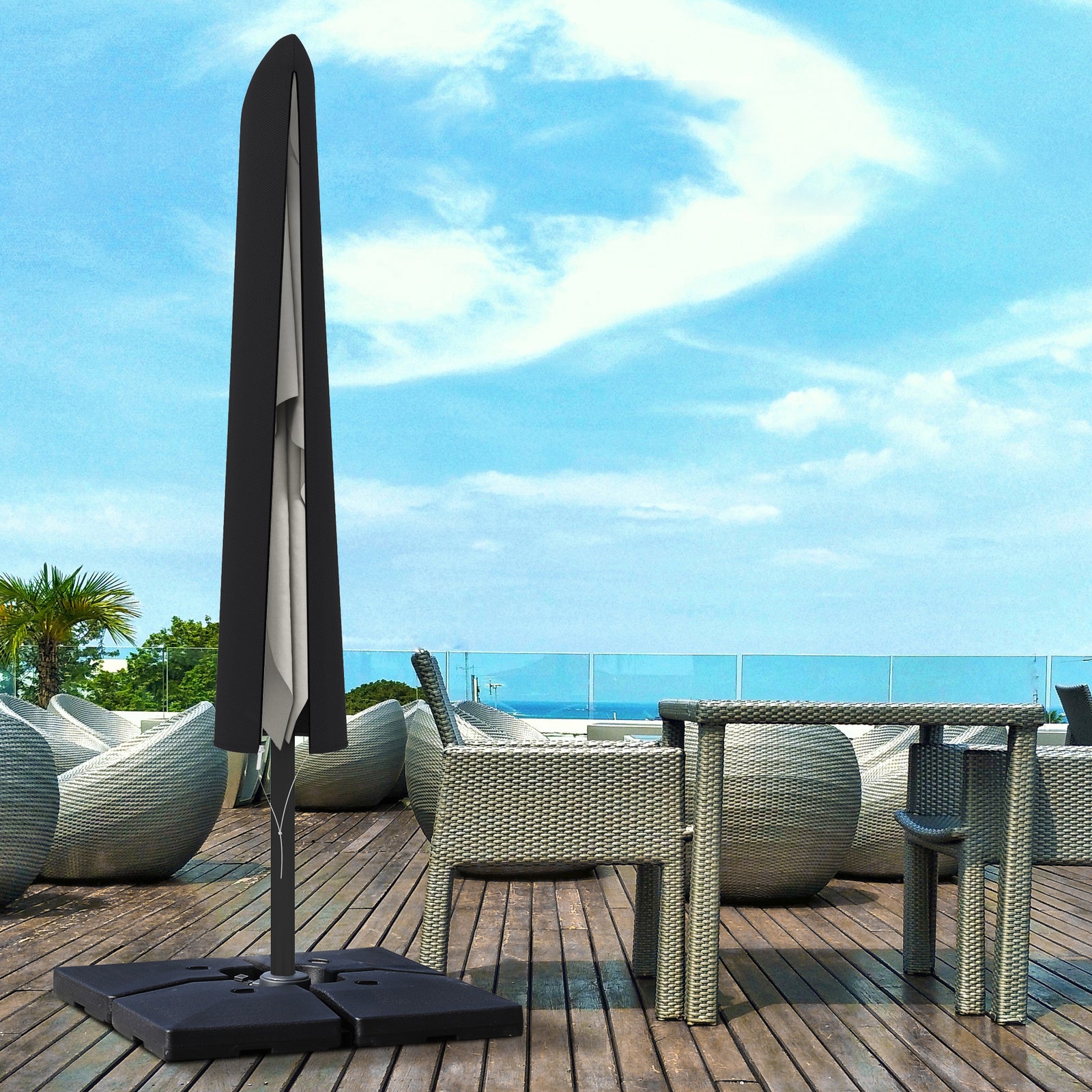 Umbrella Cover Outdoor Parasol Uv Protector