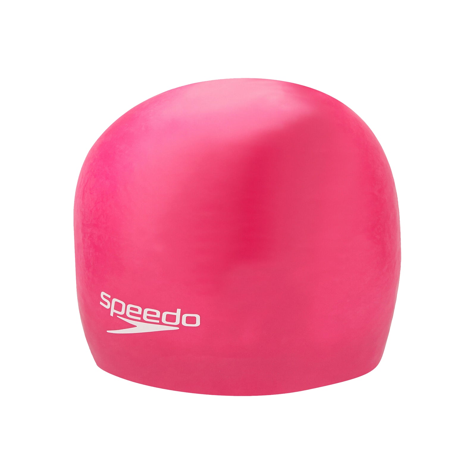 Unisex Adult Moulded Silicone Swimming Cap | One Size | Pink