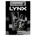 Black Duo And Socks Gift Set For Him, Body Wash And Body Spray | Set of 2