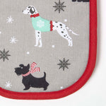 Dog Christmas Double Oven Glove