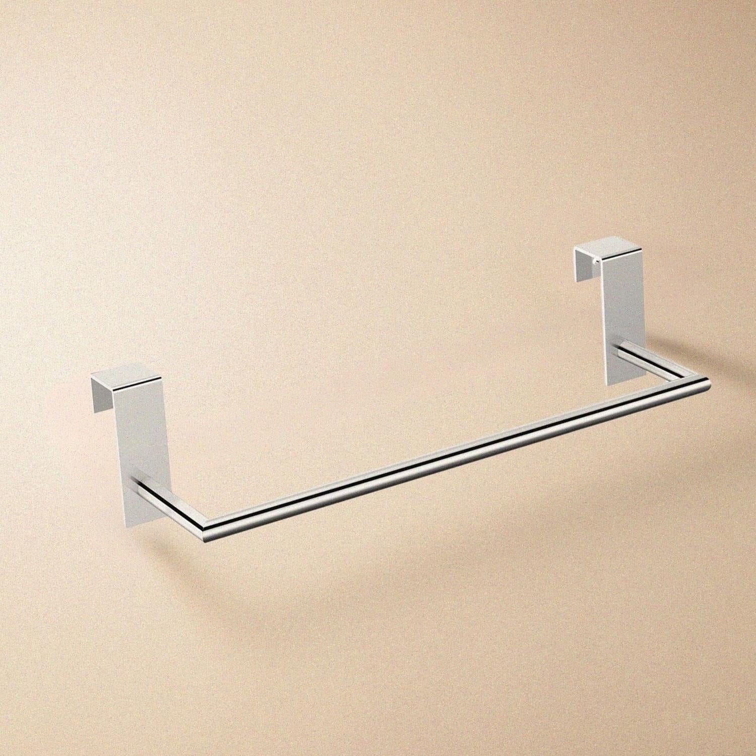 Towel Rail 28cm Over Cabinet Door Chrome Anti-corrosion Stick Collection