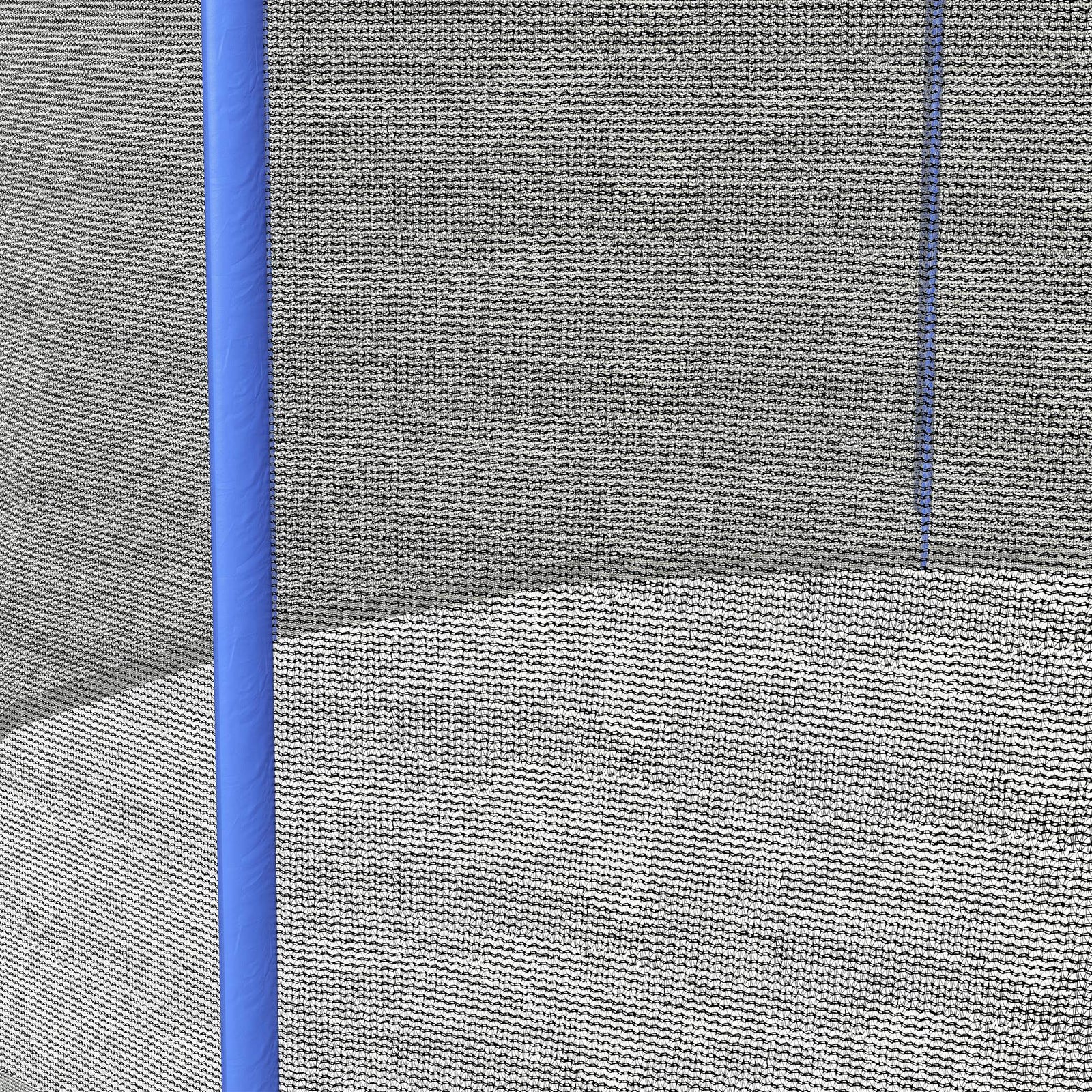 10ft Trampoline Net Replacement Safety Net W/ Zipped Door | Blue