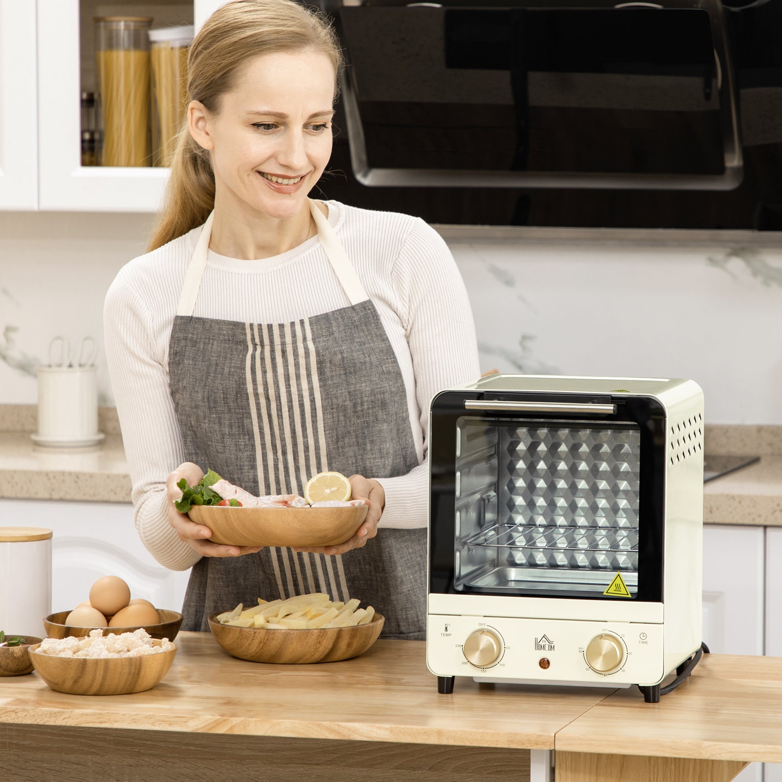 Mini Oven Toaster Oven With Baking Tray Wire Rack