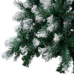Breeins 180cm Snow-flocked Artificial Christmas Tree With Lush Green Branches