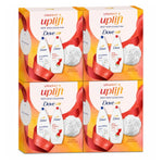 Unwrap And Uplift Body Wash Collection For Her With Luxury Puff | Set of 4