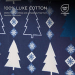 Blue Winterland Christmas Apron