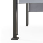 Outdoor Retractable Pergola Garden Sun Shade Patio Canopy