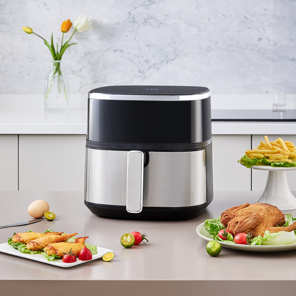 6l Air Fryer With Smart Touch Display, 1400w, 6 Preset Cooking Modes, 60-min Timer, Energy-saving | Multi Colour