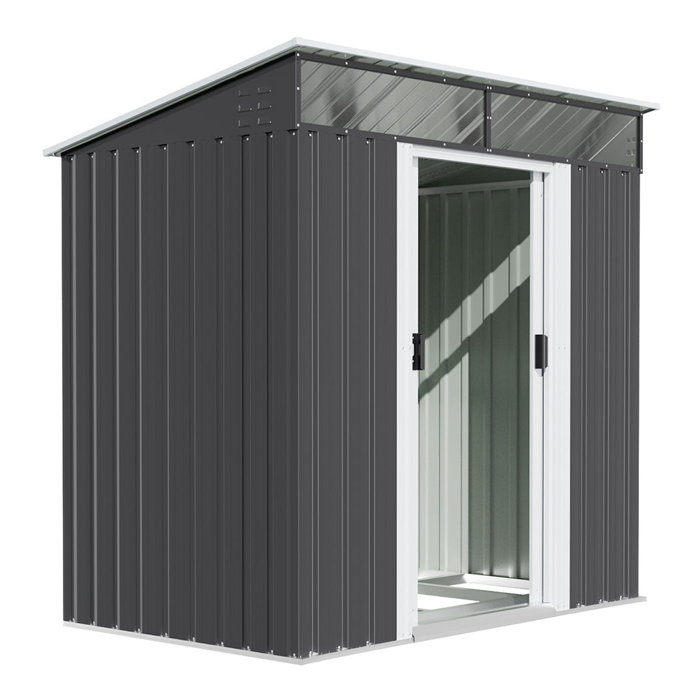 Galvanized Steel Acrylic Storage Shed
