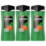 3in1 Body, Face & Hair Wash Shower Gel Extra Fresh Jungle Fresh 500ml, 3pk
