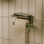 Paper Holder With Cover Matt Stainless Steel Architect Sp