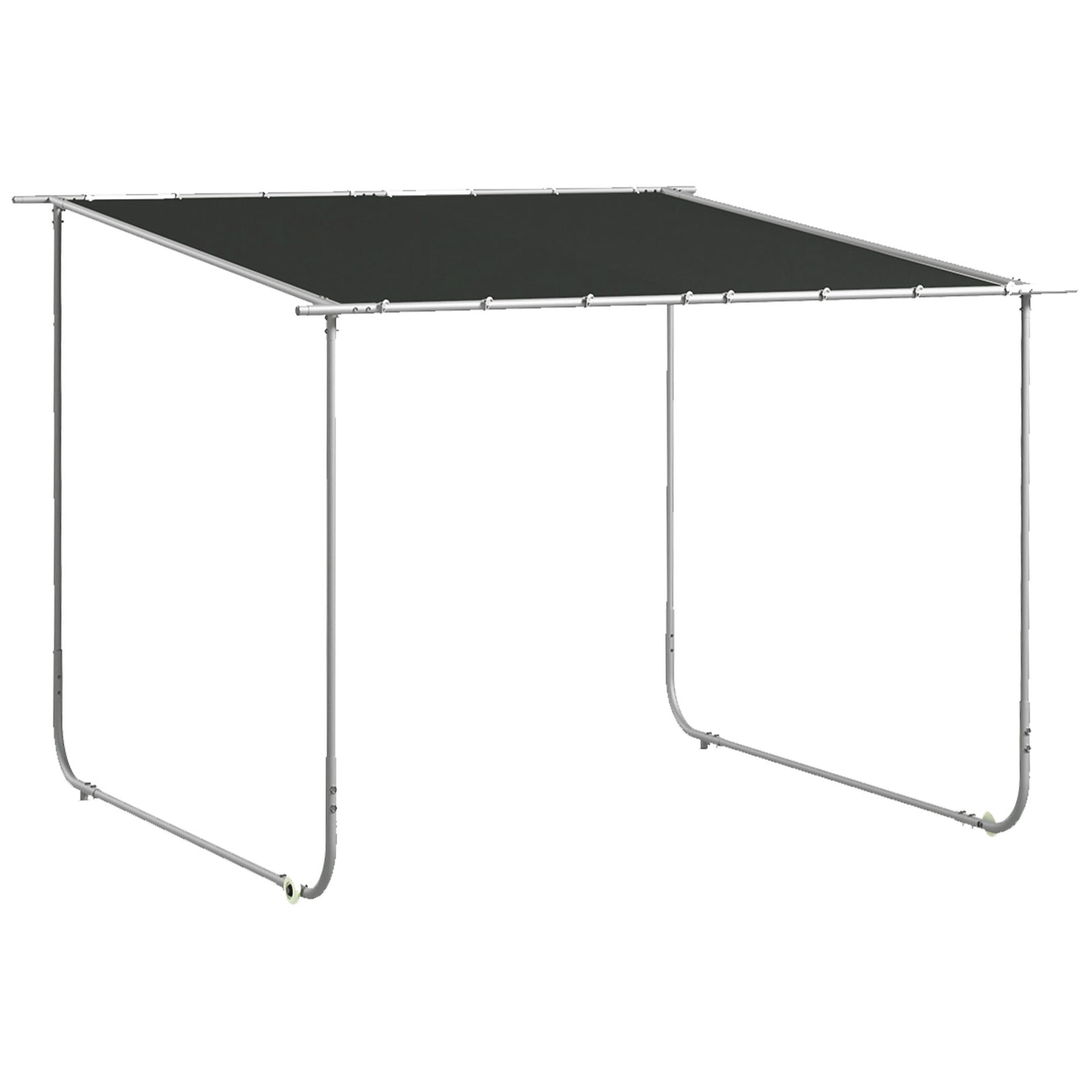 Mobile Pergola, Event Shelter W/ Wheels Uv-resistant Canopy