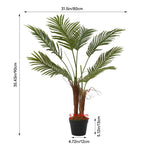 Artificial Palm Tree Potted Plant Home Decoration | 90cm
