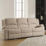 Marldon 3 Seat Reclining Sofa | 3 | Beige