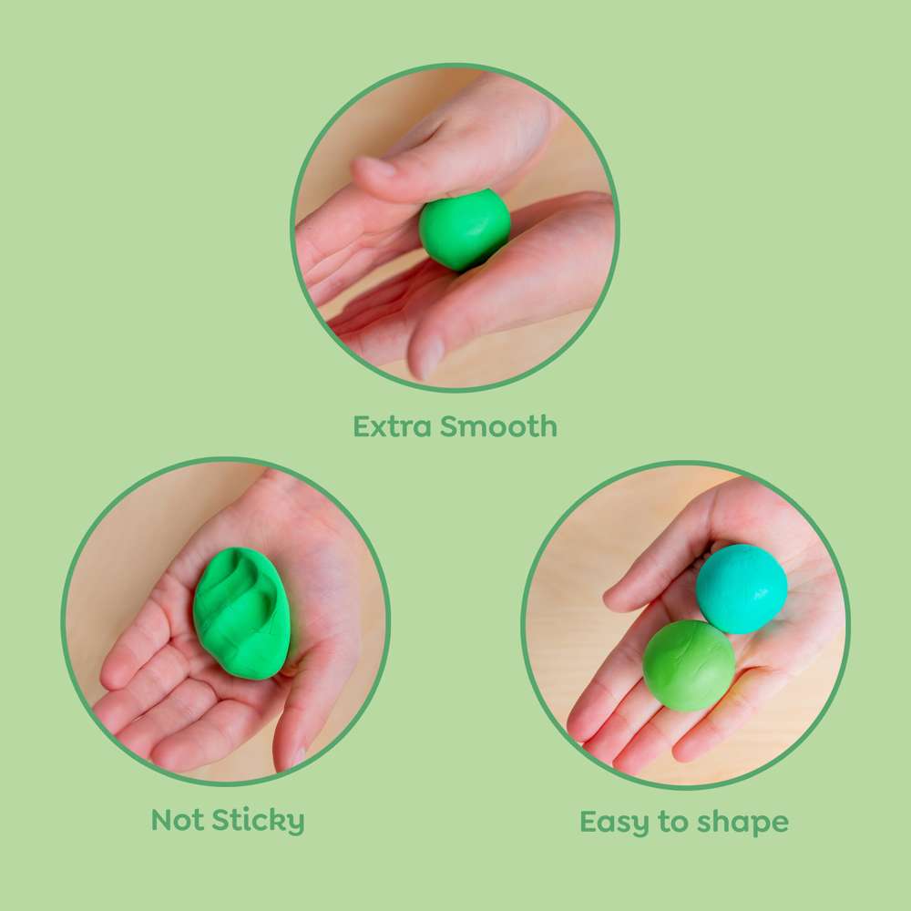 Bauble Craft Clay Kit - Snowman & Tree
