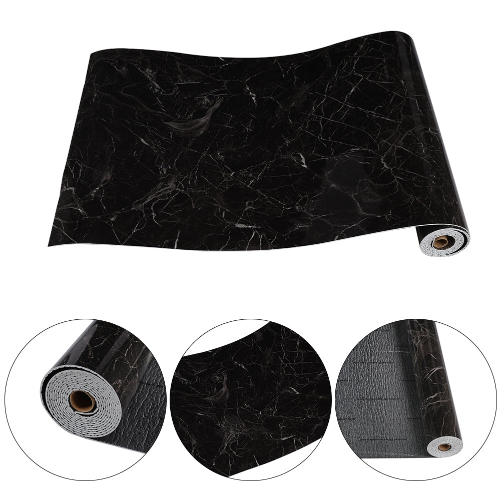 3m Black Marble Contact Wallpaper Self Adhesive