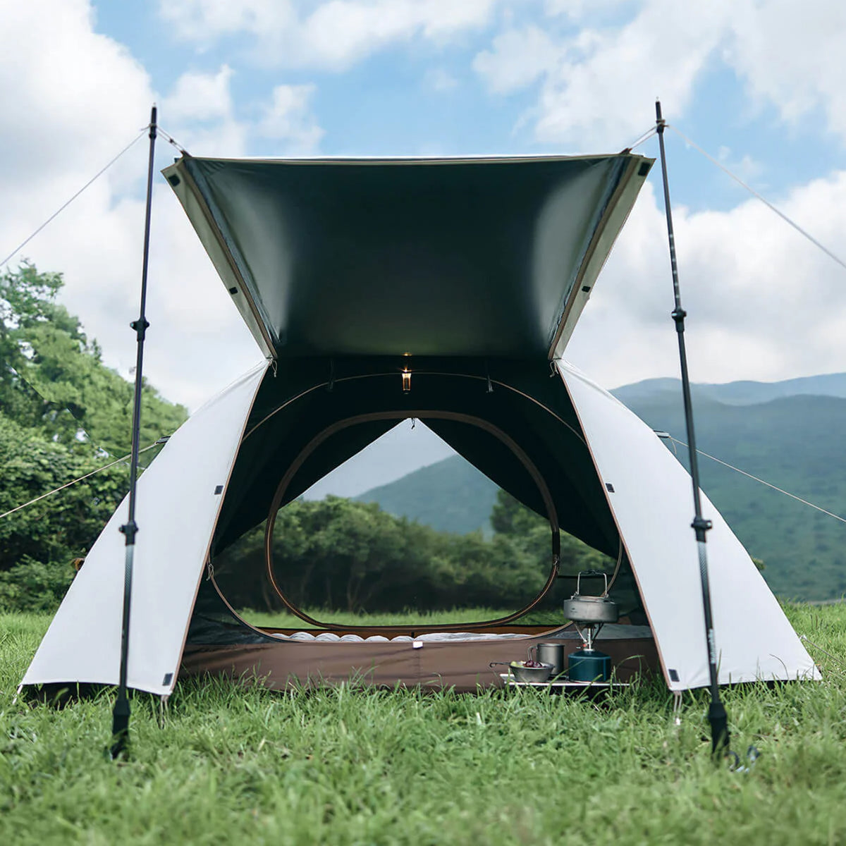 Cloud Creek Series - 3 Person Tent (vinyl Edition) | White