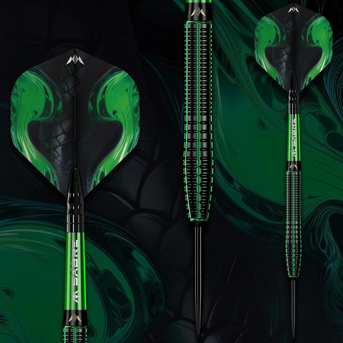 Venom Darts - Steel Tip - 90% | 25g | Green