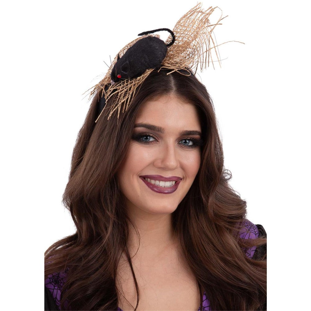 Rat Burlap Headband