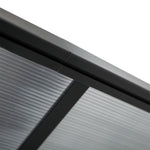 Outdoor Patio Gazebo Pergola, Aluminum Post, 4.35 X 3 M Roof