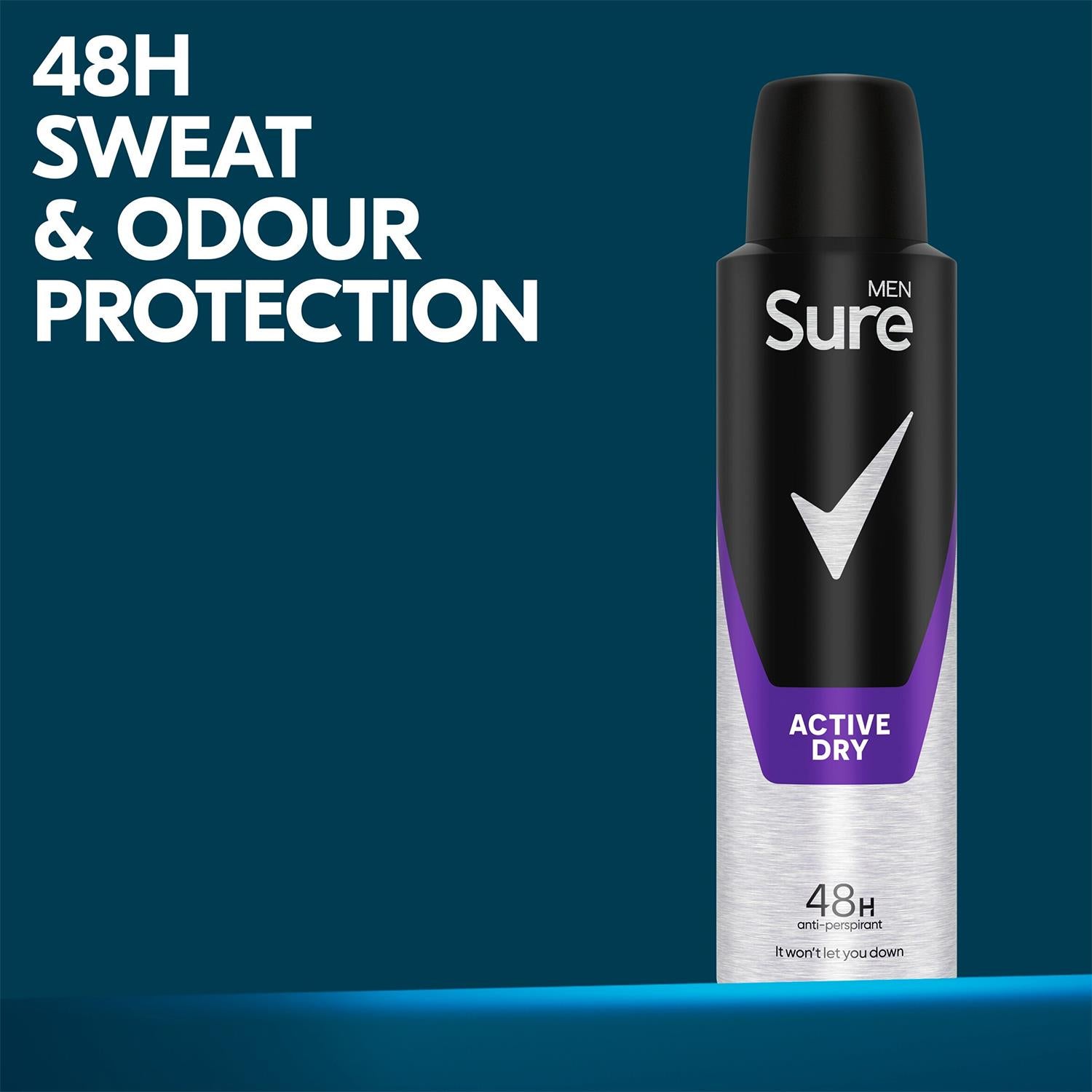 Multi Pack Alcohol Free Men Motion Sense Body Spray Deodorant, 150ml, 6pk | 6