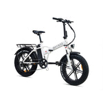 Vester 2026 - Folding Fat Tyre E-bike 48v 14ah | White