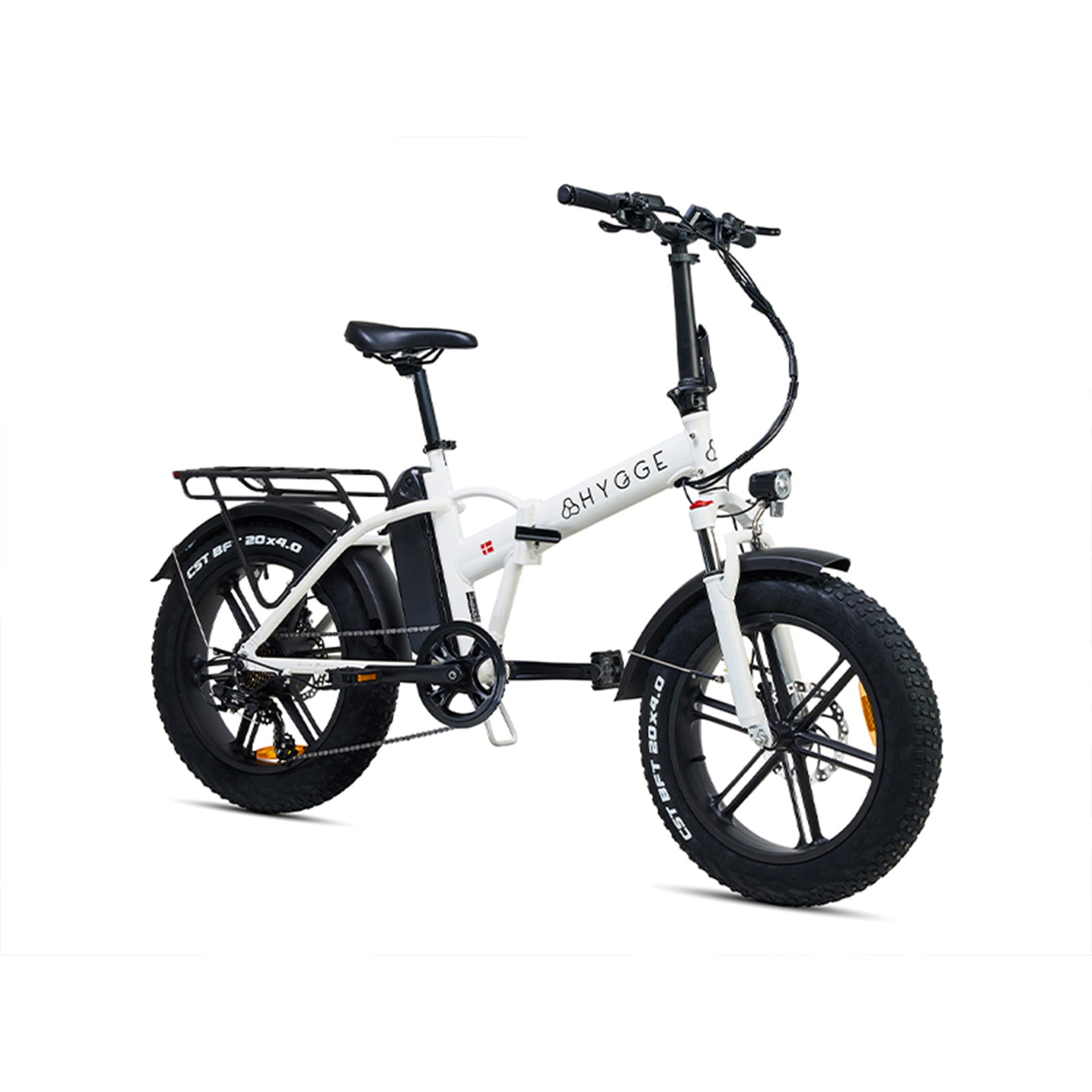 Vester 2026 - Folding Fat Tyre E-bike 48v 14ah | White