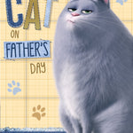 Father's Day Card 'from The Cat' Official Product
