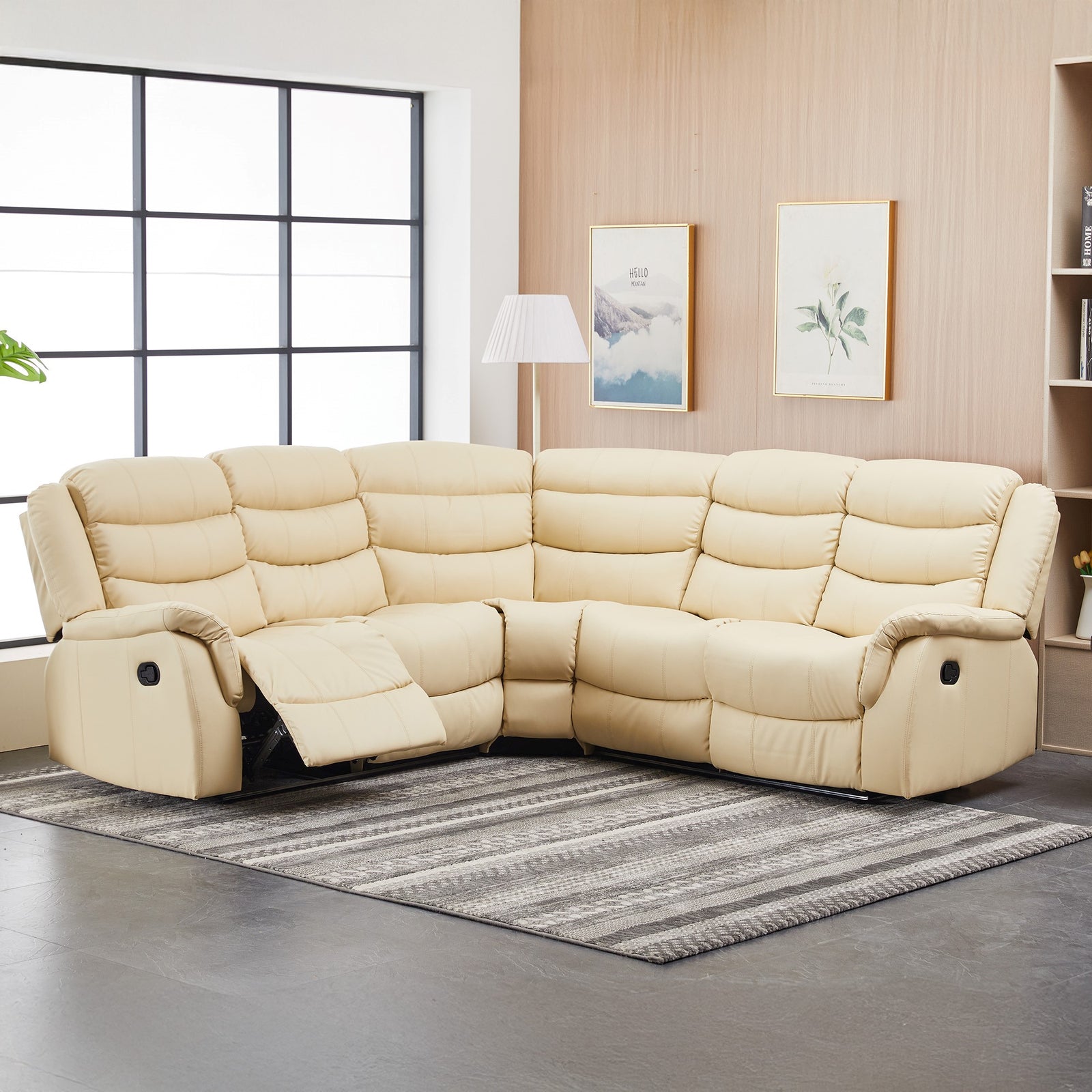 Astoria Reclining Corner Sofa | Corner | Cream