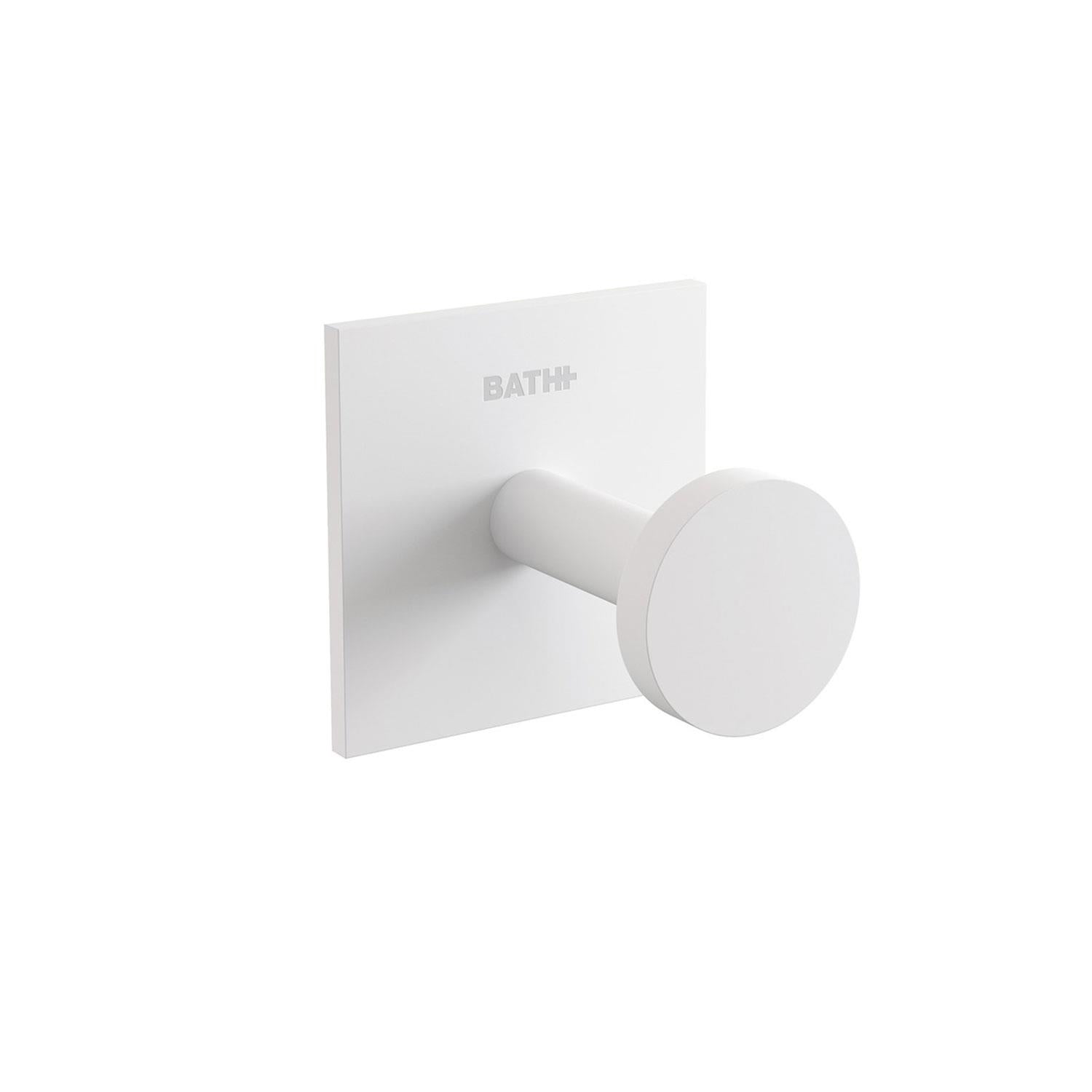 Towel Hook, Robe Hook, Coat Hook, Self-adhesive, White, Stick Collection